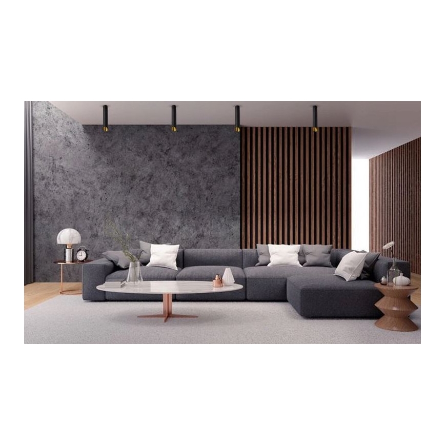 Spot svetiljka VALDA 1xGU10/60W/230V crna