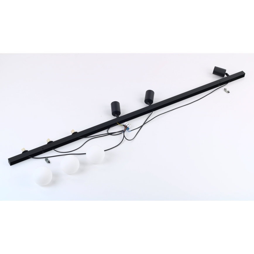 Spot svetiljka VOX 3xG9/8W/230V + 3xGU10/10W crna