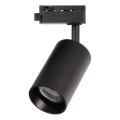 Spot svetiljka za 1-fazni šinski sistem PIPE 1xGU10/10W/230V crna