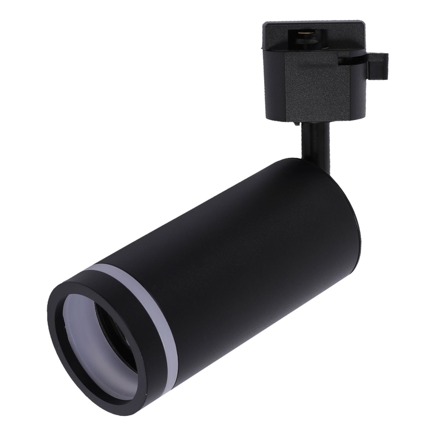 Spot svetiljka za jednofazni šinski sistem JET RING 1xGU10/10W/230V crna