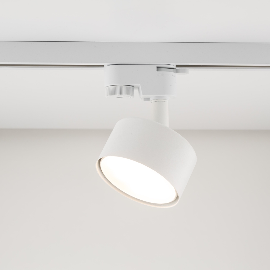 Reflektor za jednofazni šinski sistem AVIA 1xGX53/15W/230V, beli