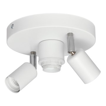 Spot svetlo CENTRO 3xE27/15W/230V belo