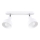 Spot svetlo ELBA 2xE27/15W/230V belo