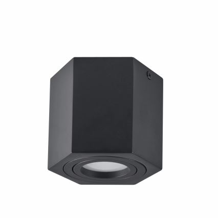 Spot svetlo HEXAGON 1xGU10/10W/230V crno