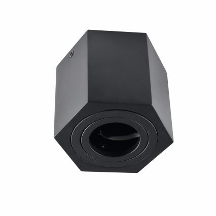 Spot svetlo HEXAGON 1xGU10/10W/230V crno