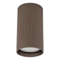 Spot svetlo TUNE S 1xGU10/10W/230V 10 cm braon