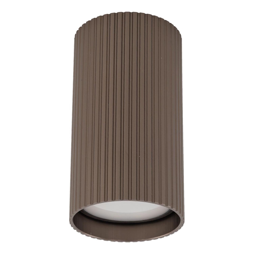 Spot svetlo TUNE S 1xGU10/10W/230V 10 cm braon