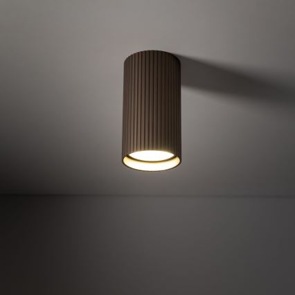 Spot svetlo TUNE S 1xGU10/10W/230V 10 cm braon