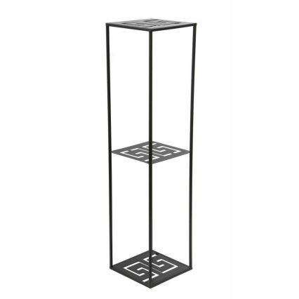 Stalak za cveće 100x24 cm, crne boje