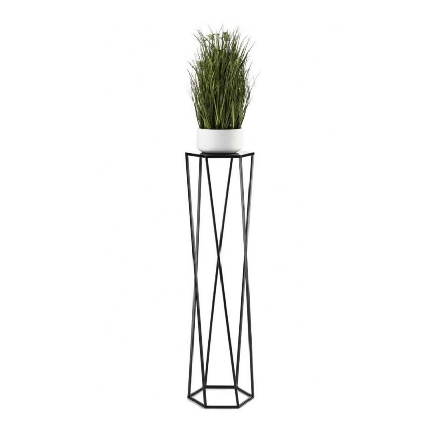 Stalak za cveće 100x24 cm crne boje