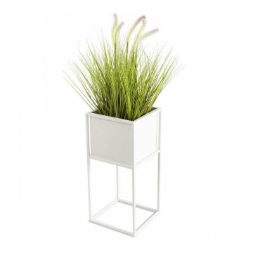 Stalak za cveće 50x24 cm beo