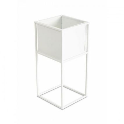 Stalak za cveće 50x24 cm beo