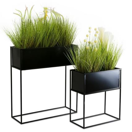 Stalak za cveće 50x44 cm crne boje
