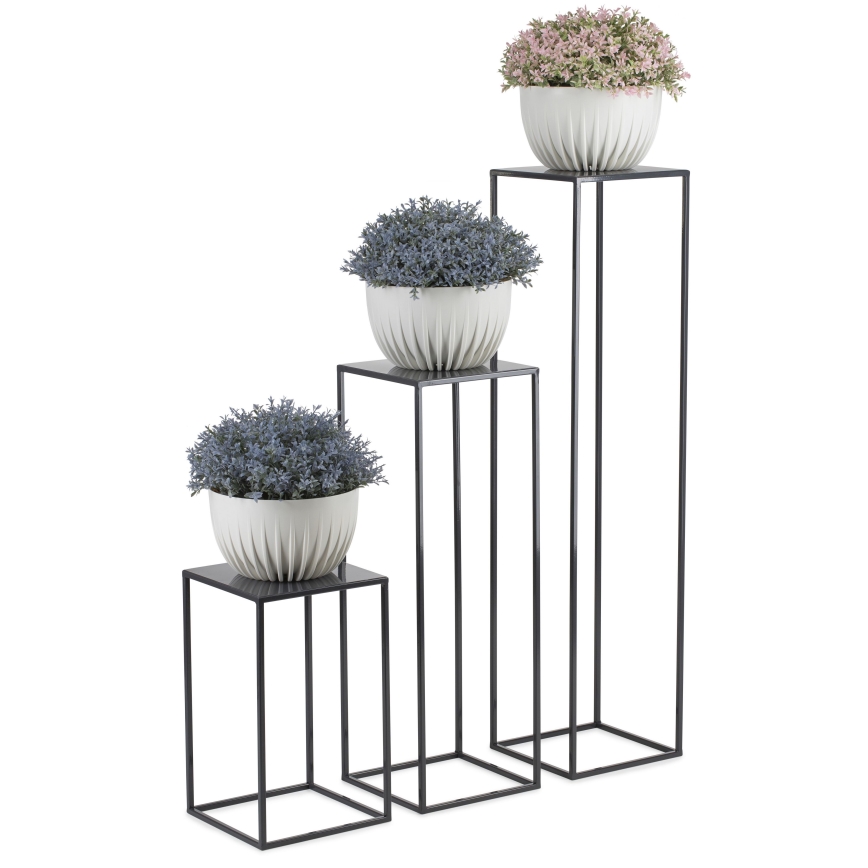 Stalak za cveće 70x24 cm antracit