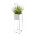 Stalak za cveće 70x24 cm bela