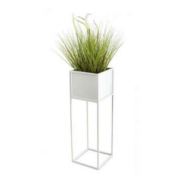 Stalak za cveće 70x24 cm bela