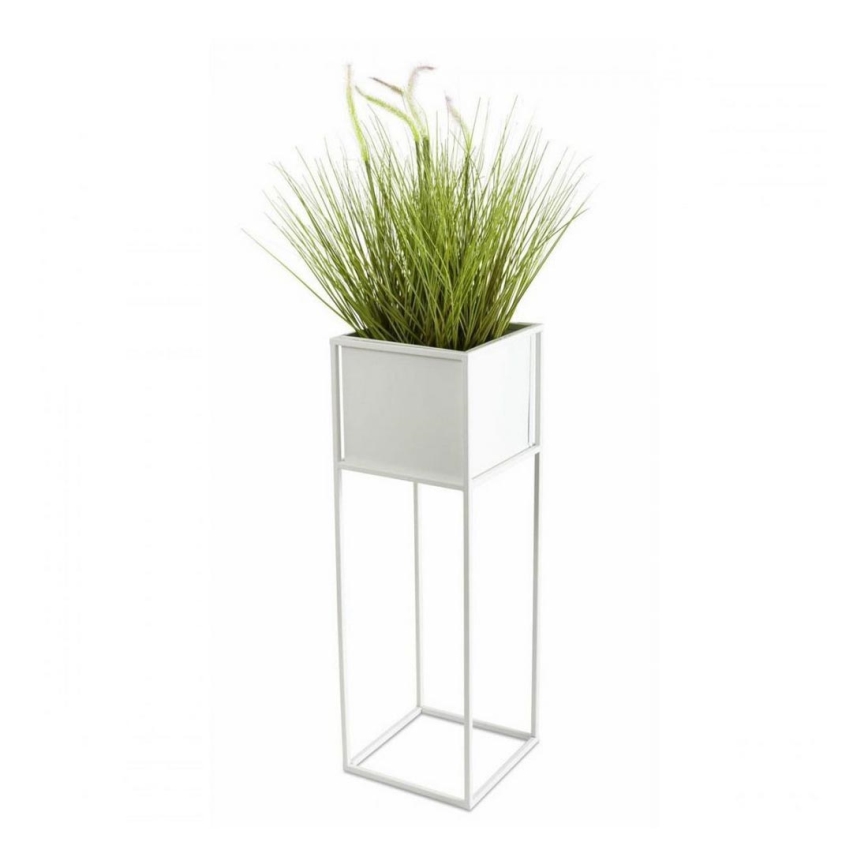Stalak za cveće 70x24 cm bela