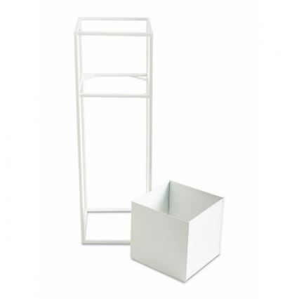 Stalak za cveće 70x24 cm bela