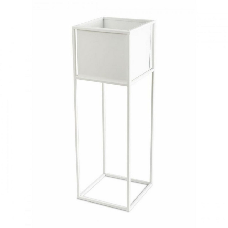 Stalak za cveće 70x24 cm bela