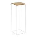 Stalak za cveće 70x24 cm, beo