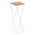 Stalak za cveće 70x24 cm, beo