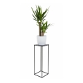 Stalak za cveće 70x24 cm crne boje