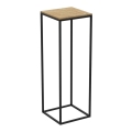 Stalak za cveće 70x24 cm, crne boje