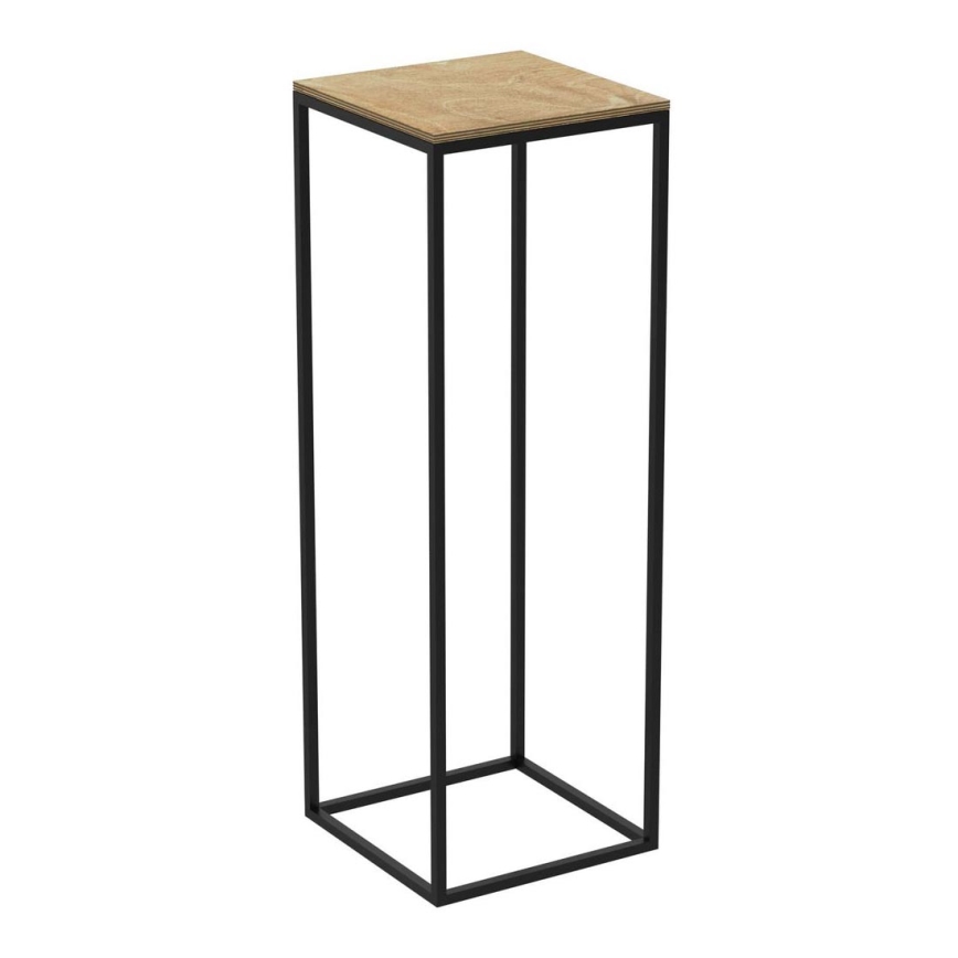 Stalak za cveće 70x24 cm, crne boje