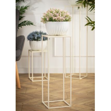 Stalak za cveće 70x24 cm krem