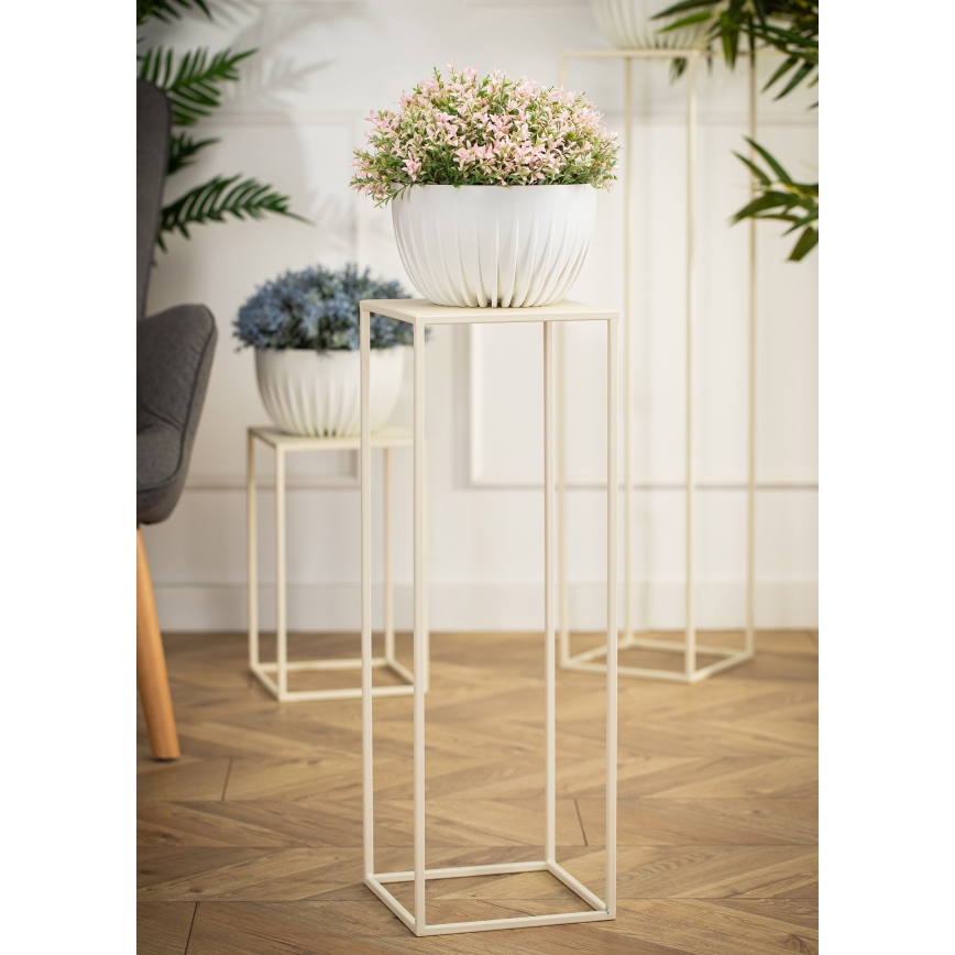 Stalak za cveće 70x24 cm krem