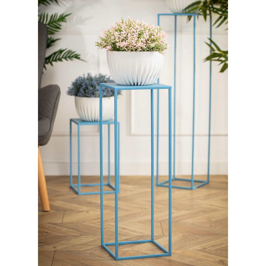 Stalak za cveće 70x24 cm plave boje