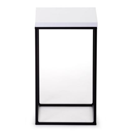 Stalak za cveće BASICLOFT 40x24 bela/crna