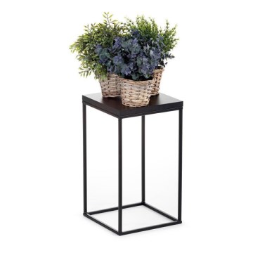 Stalak za cveće BASICLOFT 40x24 crni