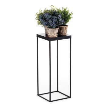 Stalak za cveće BASICLOFT 60x24 crni