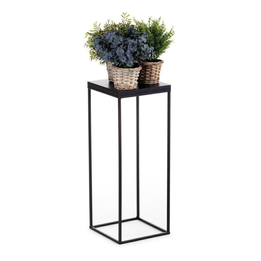 Stalak za cveće BASICLOFT 60x24 crni