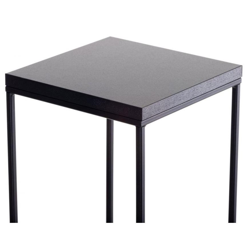 Stalak za cveće BASICLOFT 60x24 crni