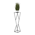 Stalak za cveće LOFT 100x23,5 cm crni