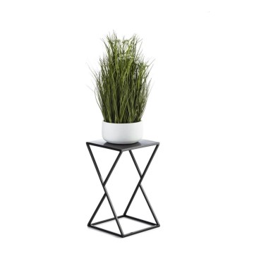Stalak za cveće LOFT 40x23,5 cm crna