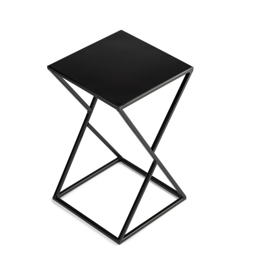Stalak za cveće LOFT 40x23,5 cm crna