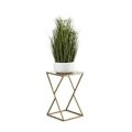 Stalak za cveće LOFT 40x23,5 cm zlatna