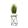 Stalak za cveće LOFT 40x24 cm crna/smeđa