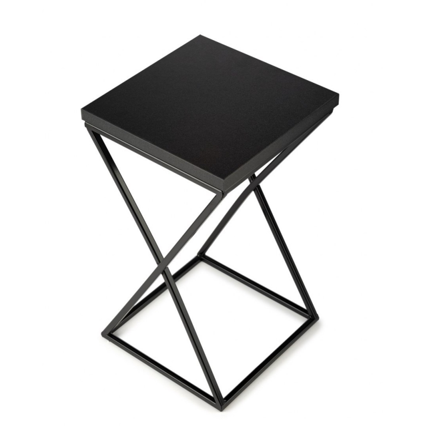 Stalak za cveće LOFT 40x24 cm crni
