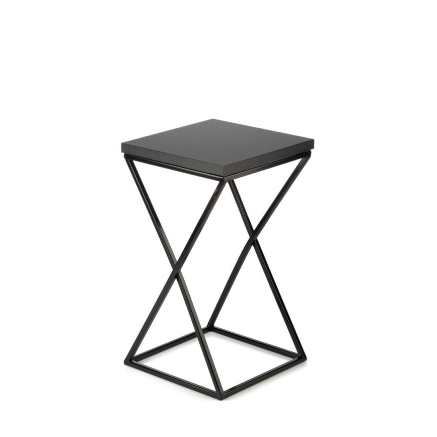 Stalak za cveće LOFT 40x24 cm crni