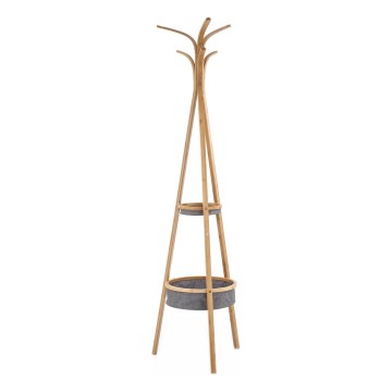 Stalak za kapute 177x52 cm braon