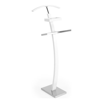 Stalak za odelo 117x32 cm, beo