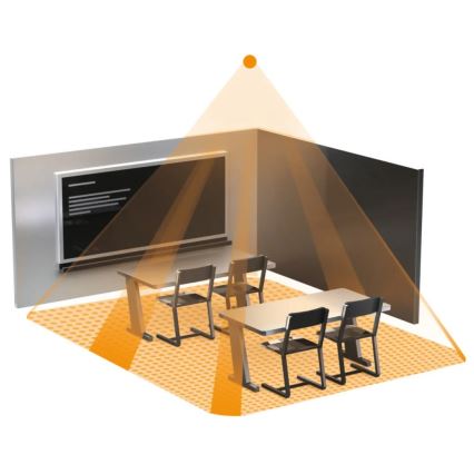 Steinel 002749 - Senzor prisustva IR Quattro 8 m DALI-2 APC beo