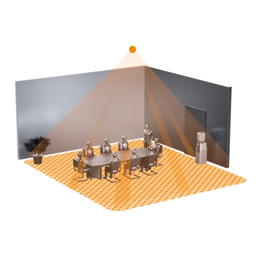 Steinel 002770 - Senzor prisustva IR Quattro HD 24 m COM2, beli