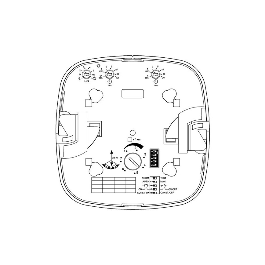 Steinel 002817 - Detektor prisustva HF 360 DALI-2 APC, bela