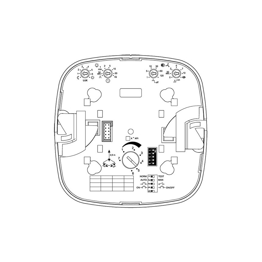 Steinel 002848 - Senzor prisustva HF 360 COM2, beo
