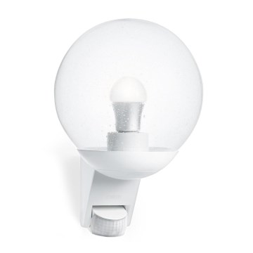 STEINEL 005917 - Spoljna zidna lampa sa senzorom L585S 1xE27/60W bela IP44